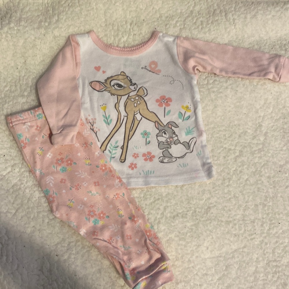 Disney baby pjs 9m